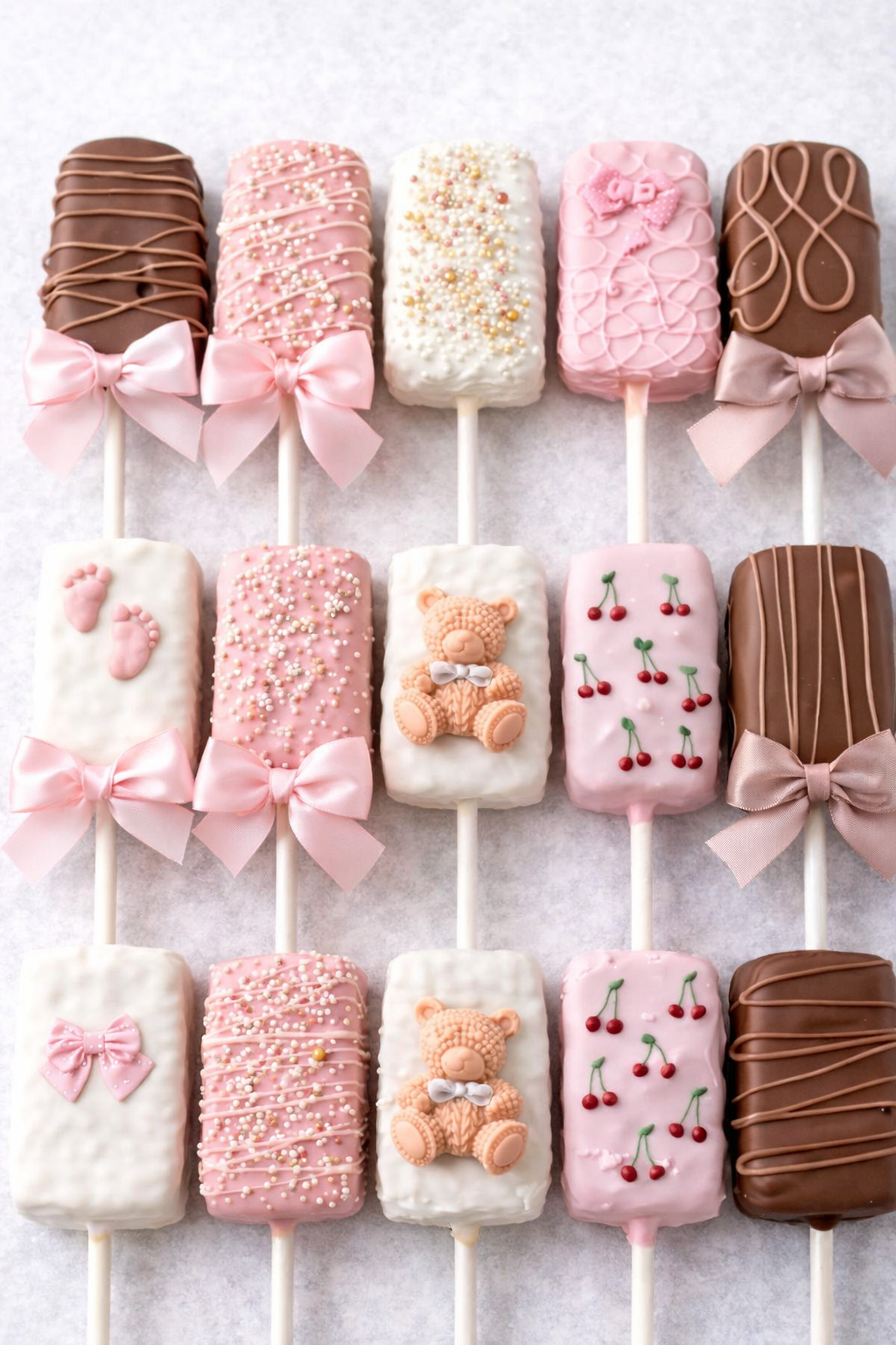 🍫✨ Chocolate Covered Rice Krispy Treats